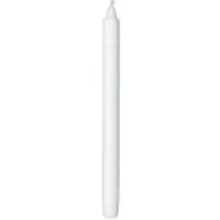 Duni Kronelys Ø22x250 mm Ren stearin Hvid,4 pk x 30 Stk/krt