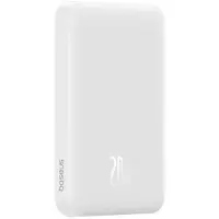 Baseus 6932172636210, 5000 mAh, Lithium Polymer (LiPo), Weiß