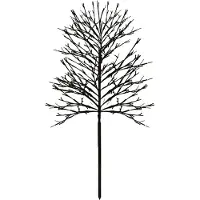 Sirius Home Noah LED-Baum 480 LED warmweiß außen 220 cm schwarz