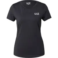 EA7 für Damen. 7W000795_AF18476 Vigor7 Essential T-shirt schwarz (M), Sportlich, Multisport, Polyester, Kurzarm