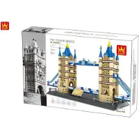 Wange The Tower Bridge, Bausatz, 6 Jahr(e), ABS, 1033 Stück(e)
