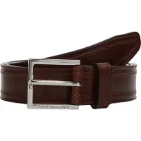 Tommy Hilfiger Ledergürtel "HUDSON EMBOSS LEATHER 3.0 cm breit" Größenverstellbar