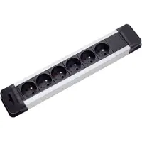 Bachmann Steckdosenleiste Connectus, 6x 2P+T, UTE, 2 m