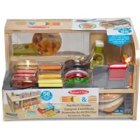 Ginza.se Spielset - Sandwich Disk - 56 Teile - - One Size - Spiellebensmittel