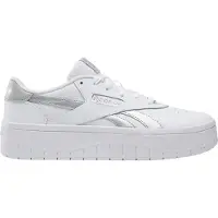 Reebok Sneaker CLASSIC "COURT ADVANCE SURGE", Damen, Gr. 40, weiß (ftwrweiß, grau1, chromepeyer20), Leder, Synthetik, Schuhe Sneaker