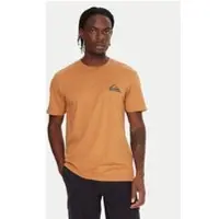 Quiksilver T-Shirt "Ev Mini Logo", Herren, Gr. XL, braun (almond), Obermaterial: 70% Baumwolle, 30% Baumwolle., Shirts T-Shirt