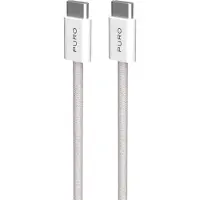 Puro Fabrik 2.0 Lade- und Synchronisationskabel 60 W USB-C auf USB-C, 1,5 m