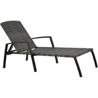 Chillvert Cozumel Stahl Liegestuhl 190x63x50 Cm