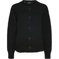 Selected Lulu Short Strickjacke Schwarz S Frau Schwarz S