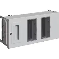 Hager KEB753G1 unibar M,Abgangskasten,Baugr.3, 1x Leit.schutzschalter C/4P 125A