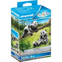 Playmobil 2 Pandas mit Baby