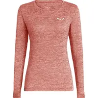 Salewa - Women's Puez Melange Dry L/S Tee - Funktionsshirt Gr 34 rosa