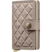 Secrid Premium Kollektion Miniwallet Emboss Diamond 10 cm - Chalk+