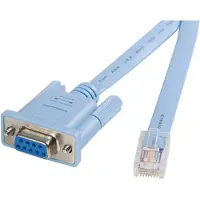 StarTech.com .com 1,8m RJ45 auf DB9 Cisco Konsolen Management Router Kabel - St/Bu, 1,8 m, Blau, RJ-45, DB-9, Stecker, Buchse