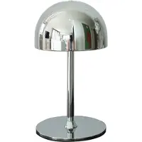 Sirius LED-Akku-Tischleuchte Tim, chromfarben, Höhe 22 cm, IP54 Tim, für Wohn- / Esszimmer, Metall, Modern