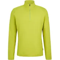 Ziener Sweatshirt "JELANO-Z midlayer man", Herren, Gr. 56, grün (electric grass), Obermaterial: 88% Polyester, 12% Elasthan, Sweatshirts Sweatshirt