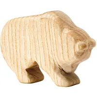 Ostheimer -Naturholz Bär laufend