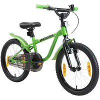 Löwenrad Kinder Fahrrad ab 5 Jahre | 18 Zoll Rad | Grün