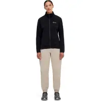 Berghaus Fleecejacke "PRISM 2.0 MICRO IA FL JKT AF", Damen, Gr. XS, schwarz, Fleece, Obermaterial: 100% Polyester, normal, Jacken Fleecejacke, mit hohem Kragen, klassischer Schnitt, normale Länge