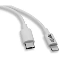 Eaton Tripp Lite M102-003-WH USB-C auf Lightning Sync-/Ladekabel (Stecker/Stecker), MFi-, Weiß, 0,9 m, 0,9 m, Lightning, USB C, Männlich, Männlich, Weiß