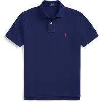 Ralph Lauren Poloshirt Core Replen 710782592 Dunkelblau Custom Slim Fit