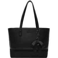 Gallantry Paris Gallantry, Handtasche Damen mit Schleife und Schulterriemen, Schwarz