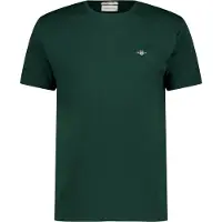 Gant für Herren. 2003184 Schild-T-Shirt grün (S), Lässig, Baumwolle, Kurzarm, Nachhaltig
