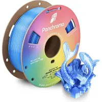 Polymaker Panchroma Gradient Silk PLA Filament, 1,75mm, 1kg - Farbton: Gradient Silk Water