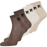 FILA "UNISEX QUARTER PLAIN SOCKS" 6 Paar, mit Logo-Schriftzug