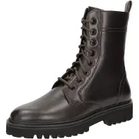 Sioux Stiefelette "Amandira-702", Damen, Gr. 37 (UK 4), braun (dunkelbraun), Obermaterial: 100% Kalbsleder CAL. 100% Gummi rubber., Schuhe Stiefelette