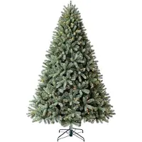 Evergreen Künstlicher Weihnachtsbaum "Vermont Fichte" 240 cm mit Lichterkette