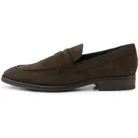 JOOP! Slipper JOOP "velluto kleitos loafer slip on ld", Herren, Gr. 45, Leder, schwarzbraun, Rindsleder, Schuhe Slipper, Halbschuh, Mokassin, Schlupfschuh, Loafer mit weicher Lederinnensohle