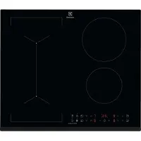 Electrolux LIV6343 Induktionskochfeld 60 cm, 4 Zonen, Bridge-Funktion, H2H, Optifix, Schwarz, Touch, 14 Leistungsstufen, Timer