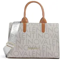 Valentino Elegante Beigefarbene Damens-Tasche mit Verstellbarem Schultergurt