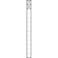 Siedle SSS 200023967-00 Kommunikations-Stele Freistehend 20002396700 KSF 613-2 W