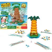 Mattel Games S.O.S. Affenalarm Schaukelpalmen-Party Spiel für Kinder, Familien und Spieleabende, Brettspiel, Feinmotorik (Geschicklichkeit), 5 Jahr(e), 30 min, Familienspiel