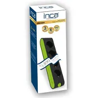 Inca IPW-44YS3, 4 AC-Ausgänge, 250 V, 4000 W, 10 A, 16 A, Schwarz, Grün