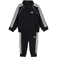 Adidas Trainingsanzug ORIGINALS "SST TS", Kinder, Gr. 62, schwarz, Obermaterial: 100% Polyester, Sportanzüge Trainingsanzug