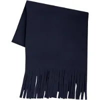 Trigema Fleeceschal "Fleeceschal", Mädchen, blau (navy), Fleece, Polyester, Modetücher Fleeceschal