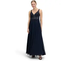 Vera Mont Abendkleid "Damen mit Stickerei" Ohne Tasche Glitzersteine