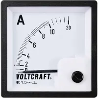 Voltcraft AM-72X72/10A AM-72X72/10A Analog-Einbaumessgerät AM-72X72/10A 10 A Dreheisen