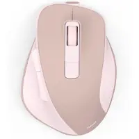 Hama Funkmaus WM-500, 6 Tasten, Funk, Akku, pink