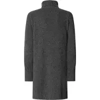 Pepe Jeans für Damen. PL9537714 Carola Kleid grau (L), Lässig, Polyester, Langarm