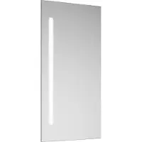 Burgbad Eqio Leuchtspiegel mit vertikaler LED-Beleuchtung, 400x26x800mm, SIEG040PN258