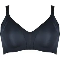 Naturana Minimizer-BH , Damen, Gr. 85, Cup D, schwarz, 86% Polyamid, 14% Elasthan, BHs Minimizer-BH