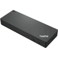 Lenovo ThinkPad Universal Thunderbolt 4, Kabelgebunden, Thunderbolt 4, 3,5 mm, Schwarz, cULus, FCC, ICES, NOM, Gleichstrom