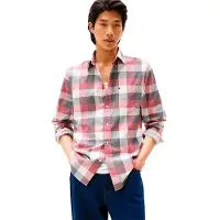 Tommy Hilfiger Corduroy Check Regular Fit Langarmhemd