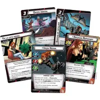 Asmodee Marvel Champions Viuda Negra Kartenspiel Spanische Version