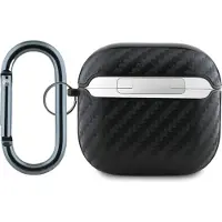Red Bull PolyurethanCarbon Logo Case Für Airpods 4 Schwarz
