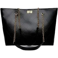 Edibazzar Damen Ledertasche - Geräumig & Stilvoll - Perfekter Begleiter für jeden Anlass - Klassische Eleganz - Sichere Aufbewahrung - Robustes ökologisches Led